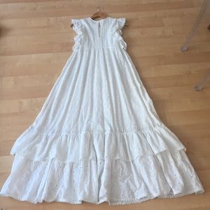 Teddies white dress-xs
